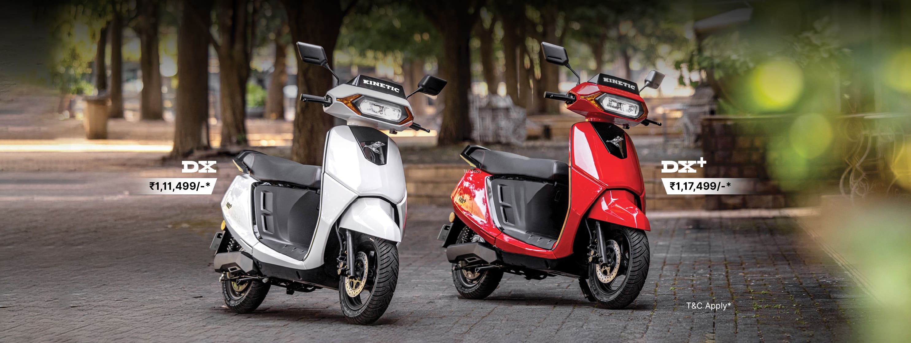 Smart Electric Scooter by Kinetic EV